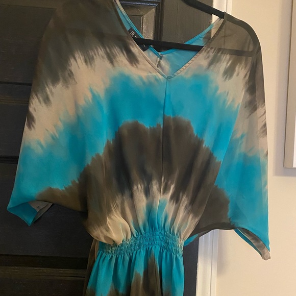 INC multi color top. - Picture 1 of 1